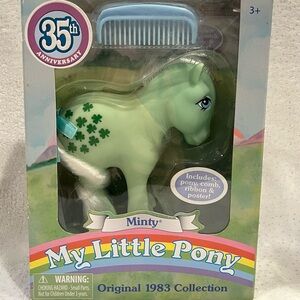 My Little Pony 35th Anniversary Minty Figure Original 1983 Collection